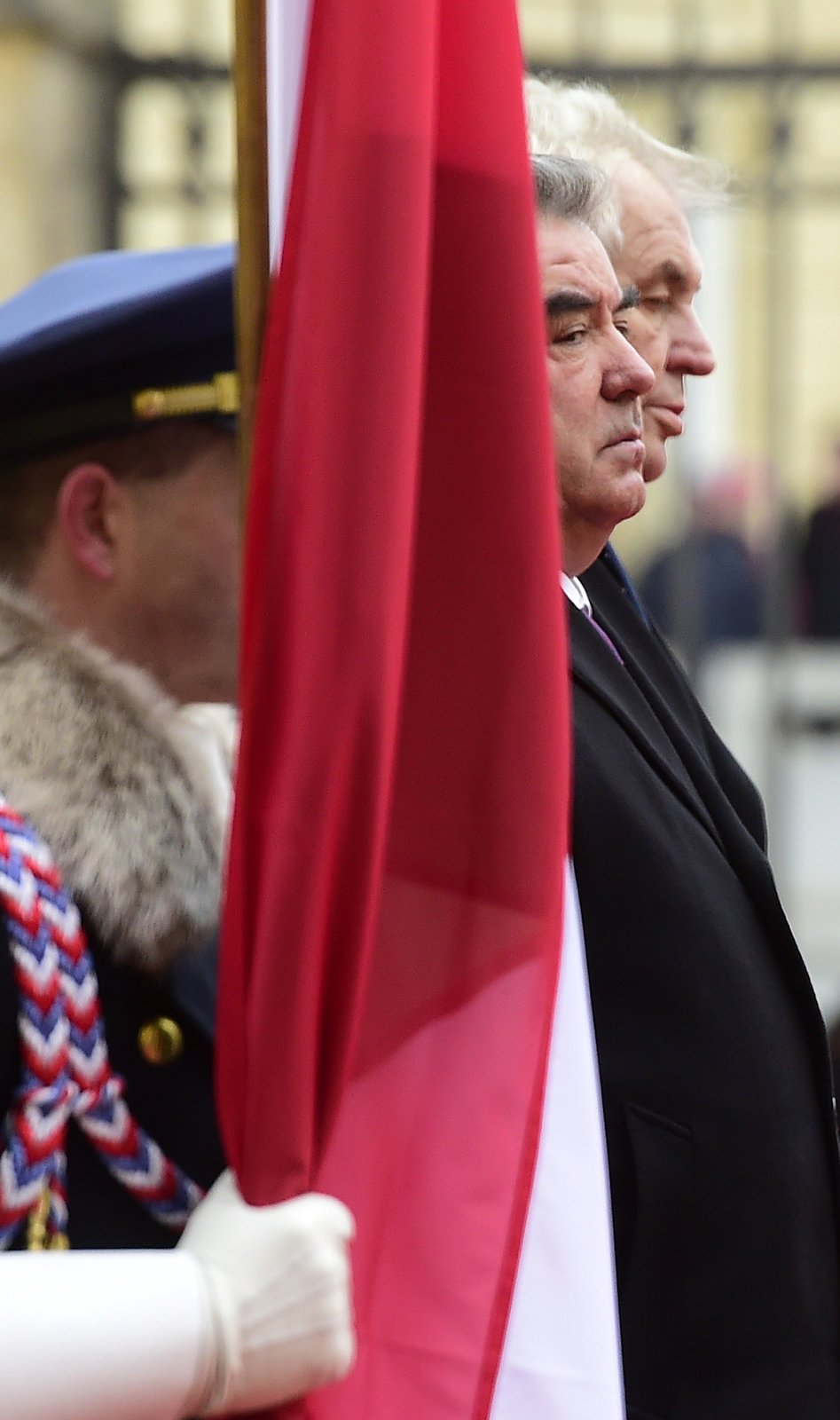 Prezident Miloš Zeman a tádžický prezident Imomali Rachmon ve čtvrtek na Pražském hradě jednali o vzájemných vztazích, ekonomické spolupráci nebo terorismu.