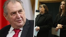 Miloš Zeman o své manželce Ivaně a dceři Kateřině