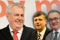 1. kolo boje o Hrad: Zeman to má skoro jisté, vyzve ho Fischer, nebo kníže Karel?