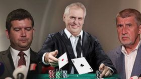 Všechny trumfy Zeman! Jan Hamáček (39) chtěl pro ČSSD urvat ministerstvo vnitra, ale s tím u Andreje Babiše (63) pořádně narazil.