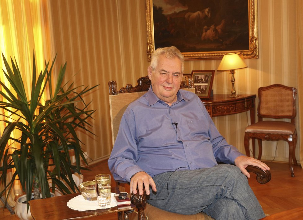 Miloš Zeman, prezident ČR.