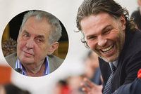 Zeman šil do „internetových blbečků“. Kvůli kritice Jágra za cestu do Číny