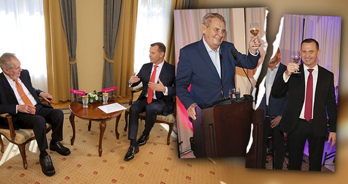 Konec rozhovorů Soukupa se Zemanem: Moderátor a šéf Barrandova přišel o pořady s prezidentem
