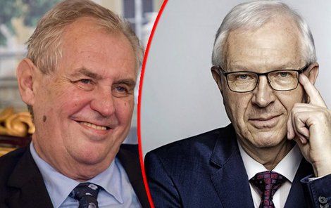 Miloš Zeman, Jiří Drahoš