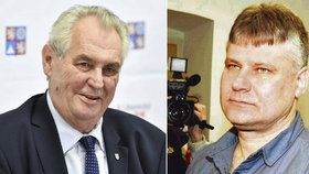 Miloš Zeman se s Kajínkem prý nesetká.