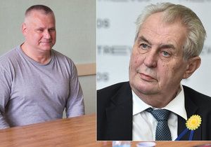 Prezident Miloš Zeman podepsal milost pro Jiřího Kajínka. Dal mu ale sedmiletou podmínku