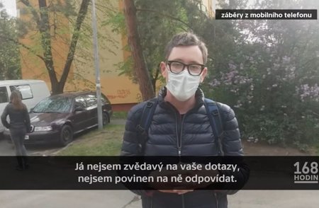 Zemanův mluvčí Jiří Ovčáček v pořadu 168 hodin na ČT