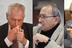Kuřáci Zeman, Kubera a Schwarzenberg reagovali na krach protikuřáckého zákona.