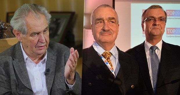 Zeman odmítá „zesměšnění“ kvůli abolici, Kalousek brání knížete. A Babiš se diví