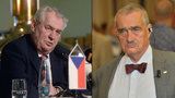 Zeman: Schwarzenberg projevuje příznaky člověka v převráceném autobusu