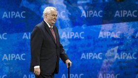 Prezident Zeman vystoupil na konferenci Americko-izraelského výboru AIPAC ve Washingtonu