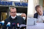 Tiskový brífink po skončení jednání lékařského konzilia k aktuálnímu stavu prezidenta Miloše Zemana