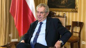 Prezident Miloš Zeman promluvil na FTV Prima k Čechům kvůli koronavirové pandemii (19.3.2020).