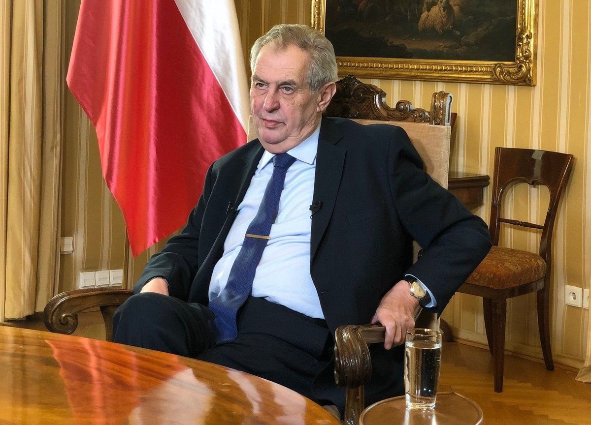 Prezident Miloš Zeman promluvil na FTV Prima k Čechům kvůli koronavirové pandemii (19.3.2020)