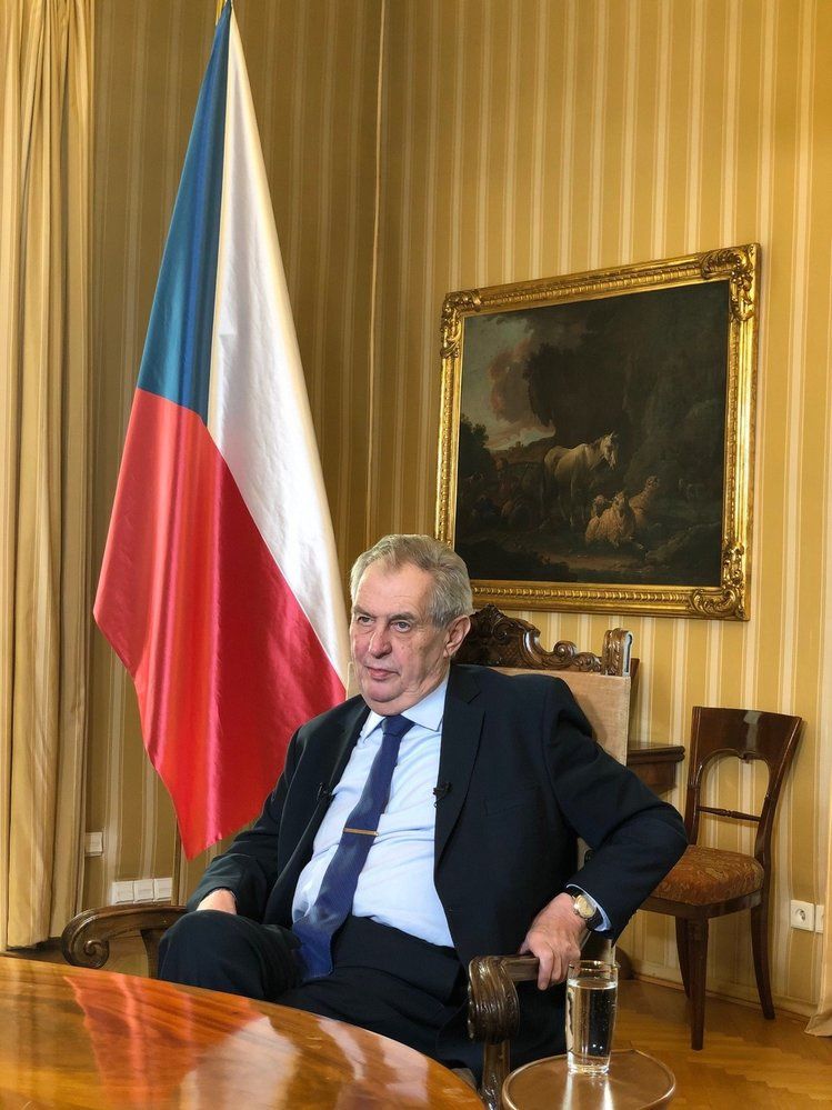 Prezident Miloš Zeman promluvil na FTV Prima k Čechům kvůli koronavirové pandemii (19.3.2020)