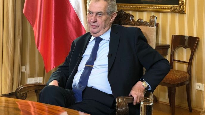 Prezident Miloš Zeman promluvil na FTV Prima k Čechům kvůli koronavirové pandemii (19.3.2020)