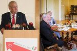 „Hnus k blití.“ Zeman to schytal za přijetí šéfa KSČM během výročí, Ovčáčka štvou pokrytci