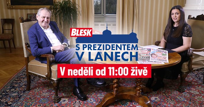 Miloš Zeman bude opět hostem pořadu S prezidentem v Lánech