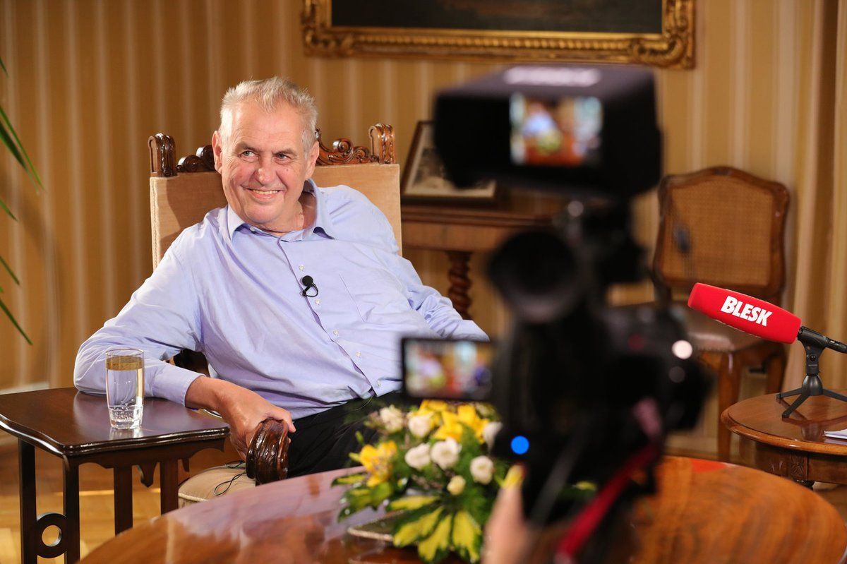 Miloš Zeman v pořadu S prezidentem v Lánech (27.8.2017)