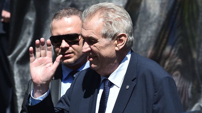 Miloš Zeman v Libereckém kraji: Při návštěvě Doks na Českolipsku