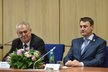 Únor 2016: Prezident Miloš Zeman opět vyrazil do Libereckého kraje, přivítal ho hejtman Martin Půta