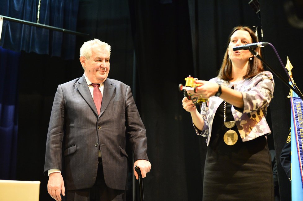Návštěva prezidenta Miloše Zemana v Semilech. 2. den cesty po Libereckém kraji (únor 2016)