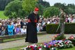Uctít oběti do Lidic přijel i kardinál Dominik Duka.