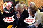 Miloš Zeman byl v dobrém rozmaru