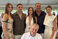 Zeman opět s kontroverzním exporadcem: Nejedlý slavil 60! Dorazila i Alex či Mynář