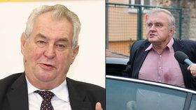 Prezident Miloš Zeman si rýpl do europoslance Miloslava Ransdorfa.