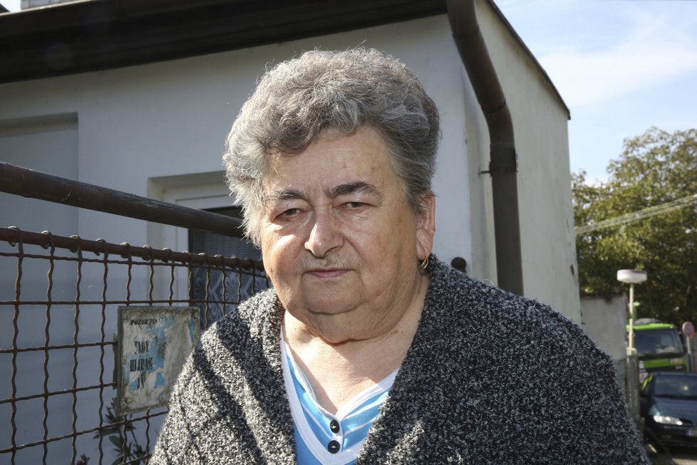 Paní Marie Stehlíková (70).