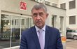 Premiér Andrej Babiš v Ústřední vojenské nemocnici.