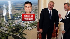 Komentátor Petr Holec o Zemanově přijetí Norberta Hofera: Připomněl i Temelín