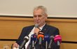 Miloš Zeman při návštěvě Olomouckého kraje