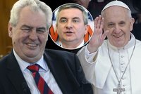 Zeman pozval papeže na Moravu a jmenoval Mynáře: Kancléře zaučí Weigl