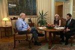 Prezident Zeman v pořadu Partie na FTV Prima