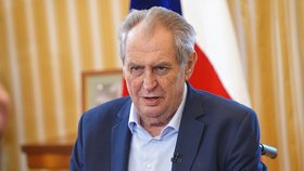 Prezident Miloš Zeman v Partii Terezie Tománkové. (3.7.2022)