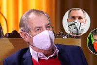 Ricin je projímadlo, tvrdí Zeman. U Hřiba a Novotného zmínil „bezvýznamné politiky“