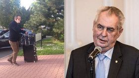 Prezident Miloš Zeman odlétá do Číny a bere sebou více než 40 lidí.