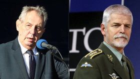 Podle prezidenta Miloše Zemana by generál Petr Pavel měl zůstat u vojenství.
