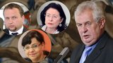 Zeman v Hovorech z Lán: Totální úpadek! Znevážení! Nepřijatelné! shodují se politici