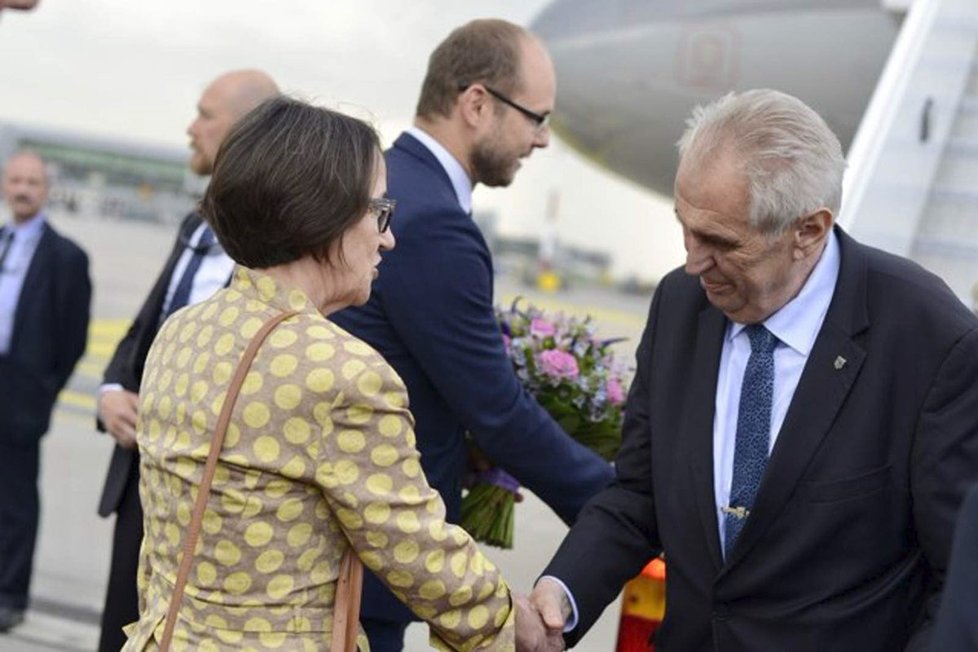 Miloš Zeman na státní návštěvě Polska (9.5.2018)