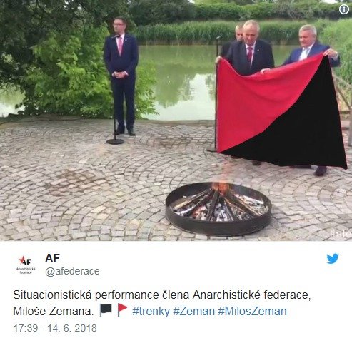 Projev prezidenta Zemana vzbudil pobavené reakce na sociálních sítích.