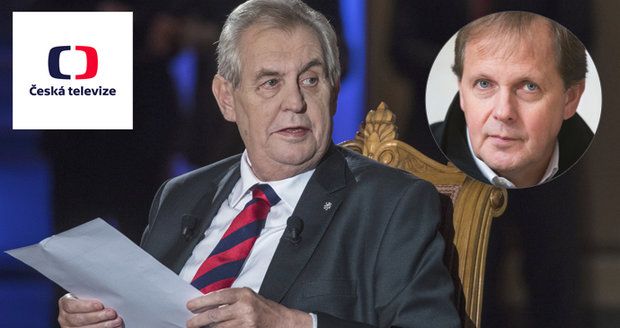 Zemanův další útok na ČT: Chce změnu ve vedení. „Účelové tlaky,“ brání se televize