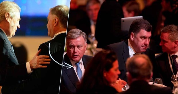 Zeman se sešel s Putinovým mužem, kterého na Hradě posadili vedle Mynáře
