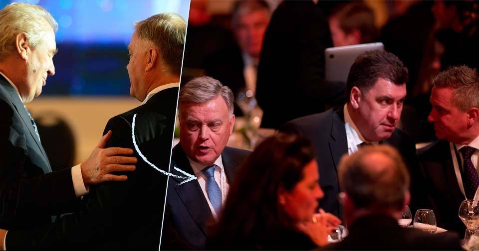 Miloš Zeman se sešel s Putinovým mužem Jakuninem, kterého posadili na Hradě vedle poradce Nejedlého a kancléře Mynáře