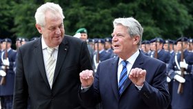 Podle německé hlavy státu Joachima Gaucka by měl prezident v neklidných politických dobách působit jako moderátor a usmiřovatel