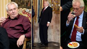 Prezident Zeman omezil cigarety, pije vinný střik, shodil 3 kila, ale vrávorání prý lepší nebude