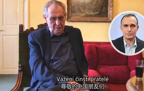 Expert na Čínu ostře o zdravici prezidenta: Zeman šíří čínskou propagandu!
