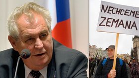 Důvěra občanů v prezidenta podle CVVM klesla. Mohou za to kontroverze kolem Miloše Zemana